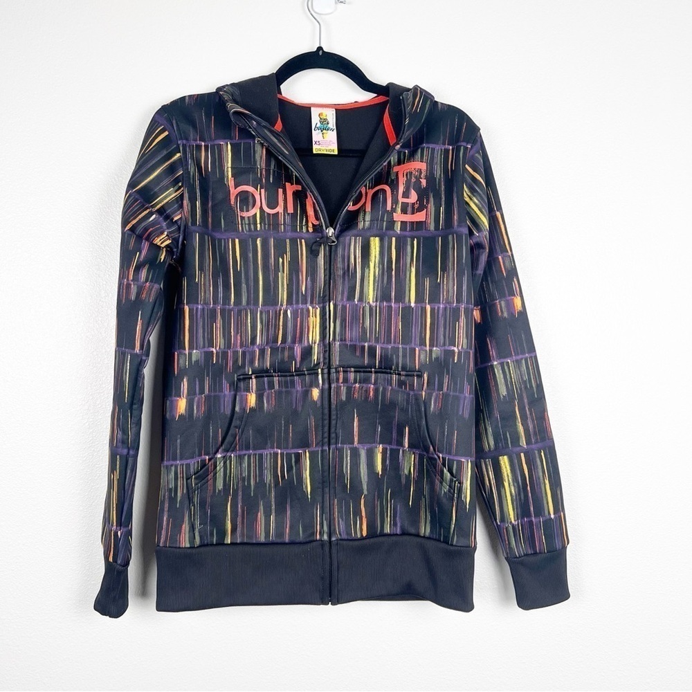 Burton Zip Up Hooded Sweatshirt Sz XS‎